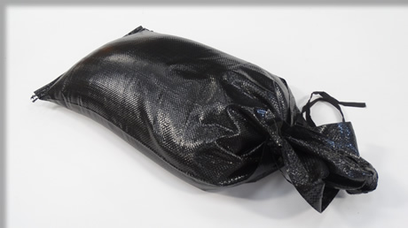 Pre Filled Black Sandbags